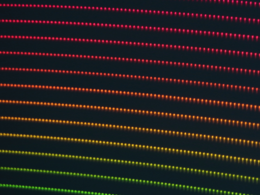 A CRUCIAL TEST FOR ASTRONOMICAL SPECTROGRAPH CALIBRATION WITH FREQUENCY COMBS