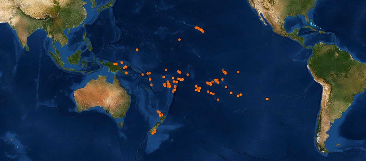 A database for geochemical fingerprints of artefacts
