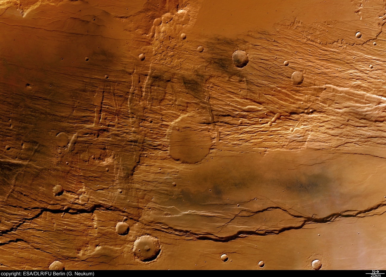 Where is Mars shaking? We point at the southern edge of Tharsis!