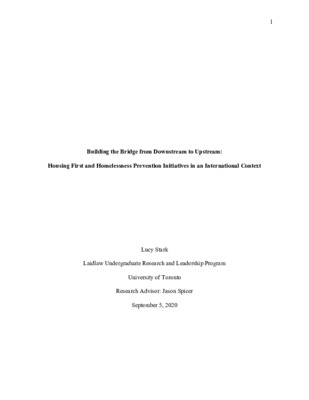 Building the Bridge from Downstream to Upstream