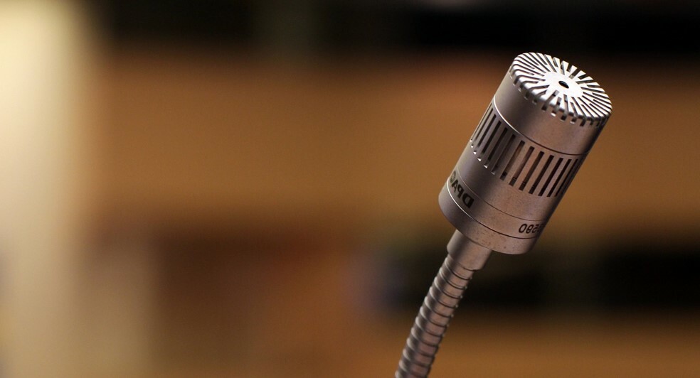 …and the next speaker is…