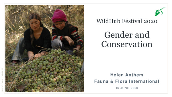 Gender and conservation