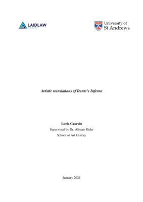 Artistic Translations of Dante's Inferno Final