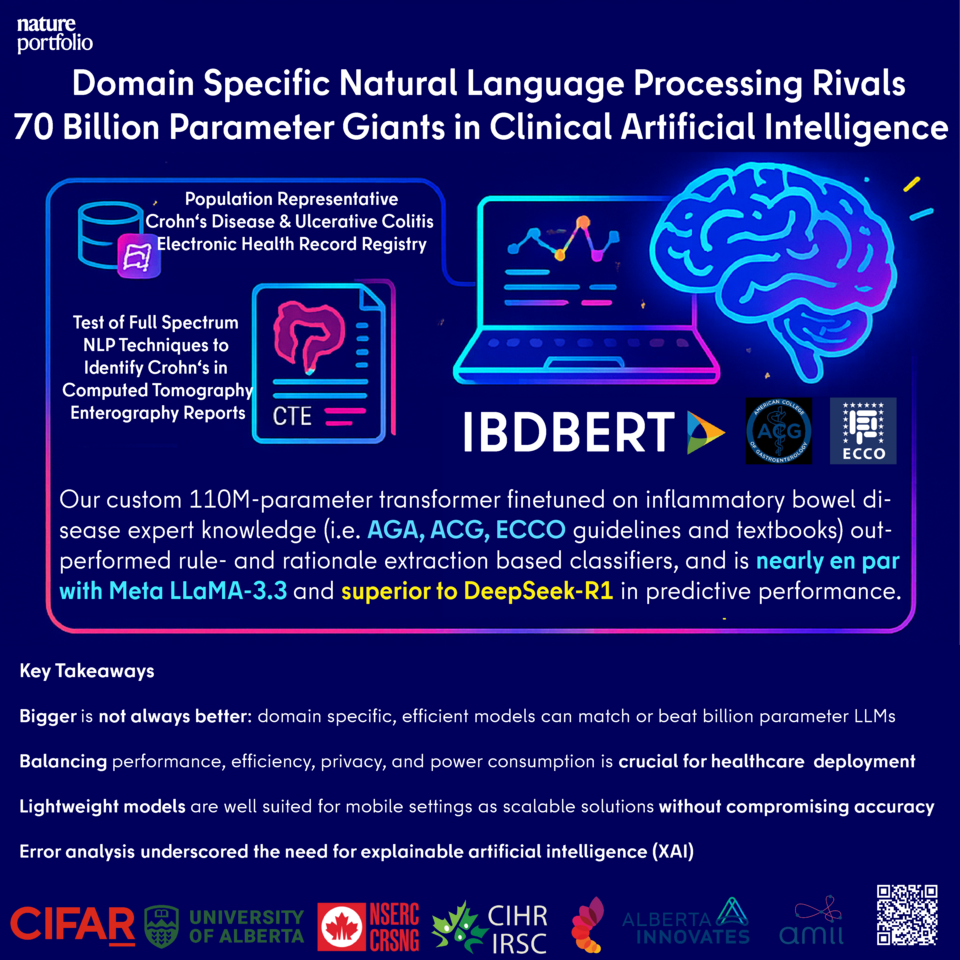Domain-Specific NLP Rivals 70 Billion Parameter LLM Giants in Clinical AI