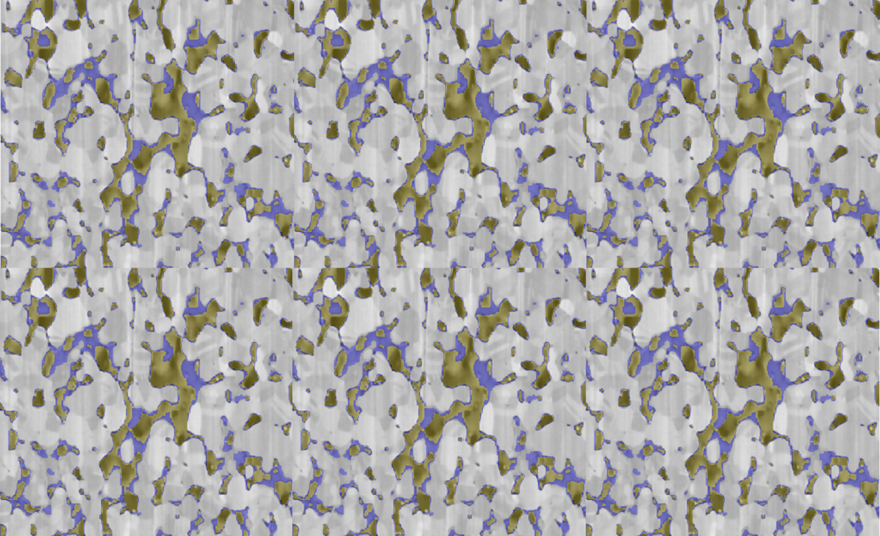 Predicting material properties of unseen conditions