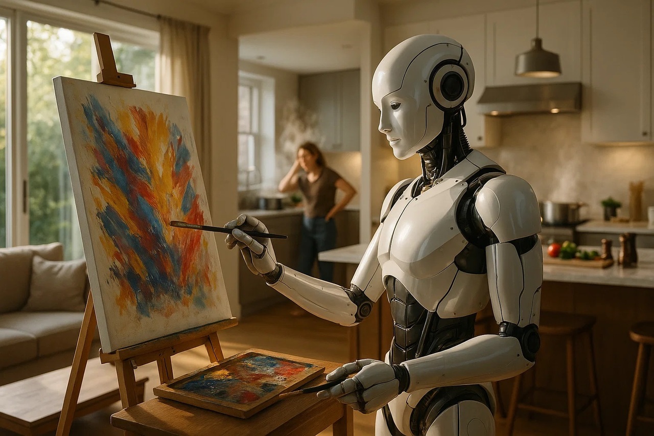 When Machines Paint, Humans Still Carry the Load: Reimagining Automation’s Purpose