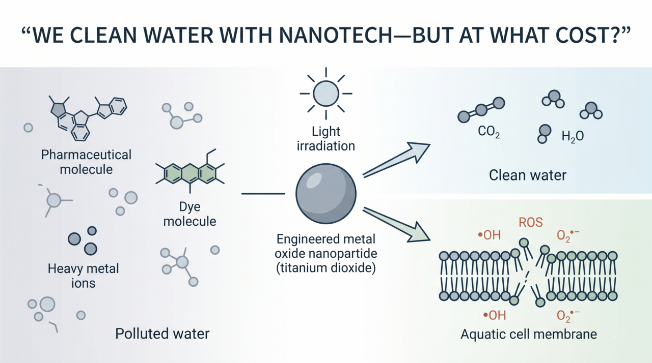 The Nanotech Water Cleanup Paradox: Are We Replacing Pollutants with Toxic Nanoparticles?