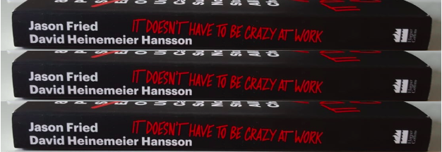 KEEP CALM and CARRY ON (or "It Doesn't Have To Be Crazy At Work")