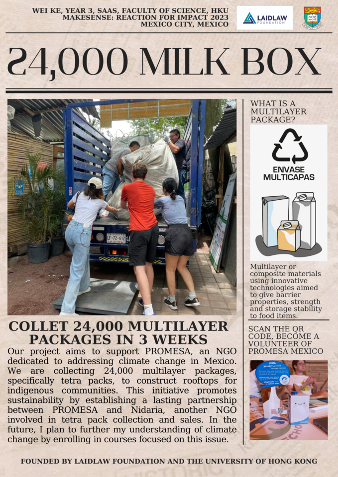 LiA project with makesense: Showcase Poster