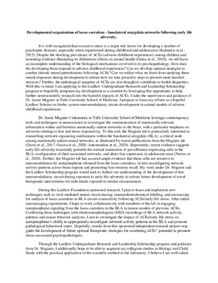 Laidlaw Project Proposal 2021 - Cesar Urzua