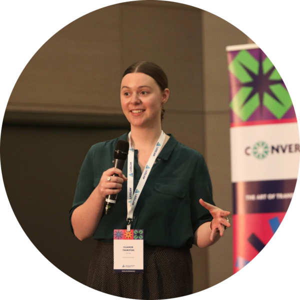 Go to the profile of Eleanor Thurston (she/her)