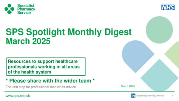 March 2025 SPS Monthly Digest 