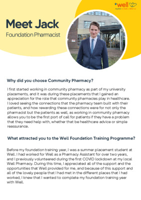 Spotlight on our Foundation Programme: Meet Jack