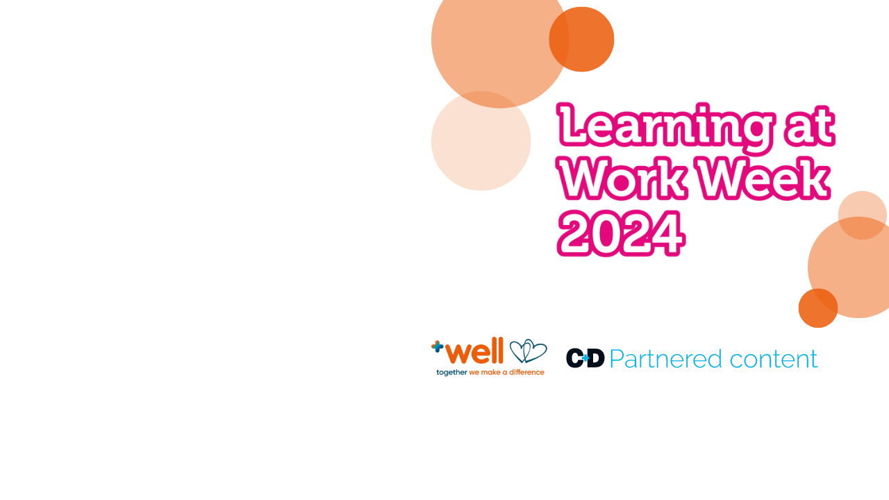 It's Learning at Work Week!