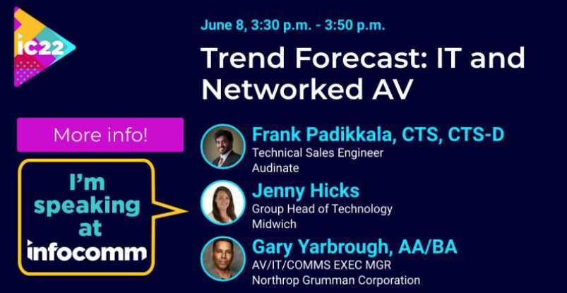 What's Next in the World of IT and Networked AV?