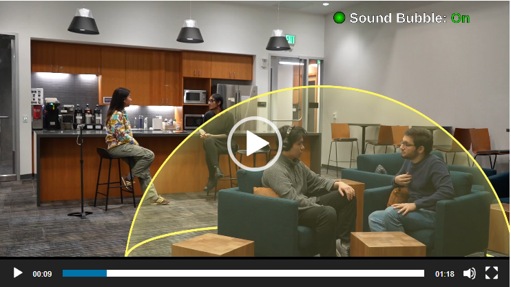 Innovative "Sound Bubble" Headphones by University of Washington Dampens Ambient Noise