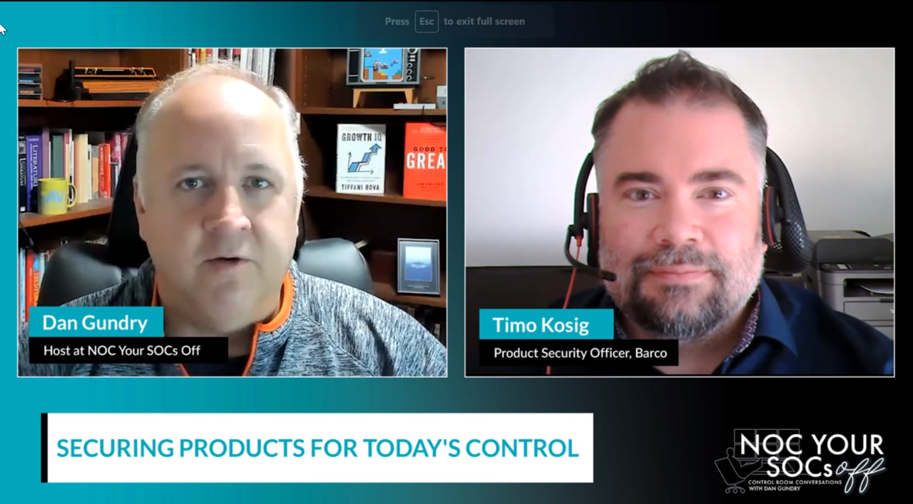 [Podcast] Securing Products for Today's Control Room Environments