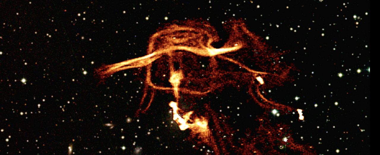 A snapshot of the oldest AGN feedback phases