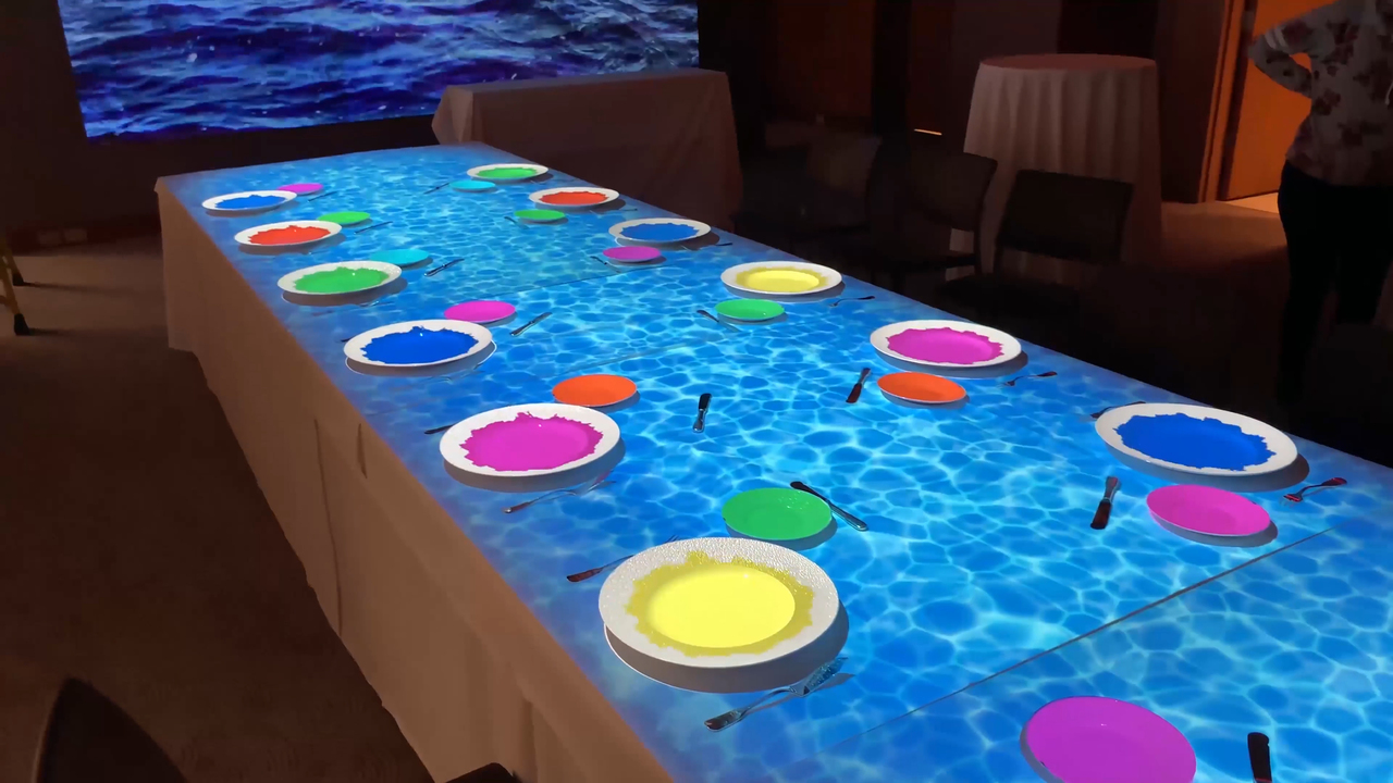  How Bravo Media Used Projection Mapping to Preview a Meal at Le Bernardin