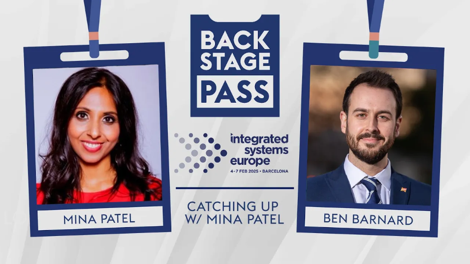 Catching up with Mina Patel l Backstage Pass: ISE 2025
