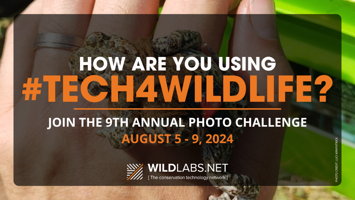 The 9th Annual #Tech4Wildlife Photo Challenge