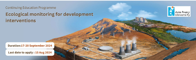 Ecological Monitoring for Development Interventions