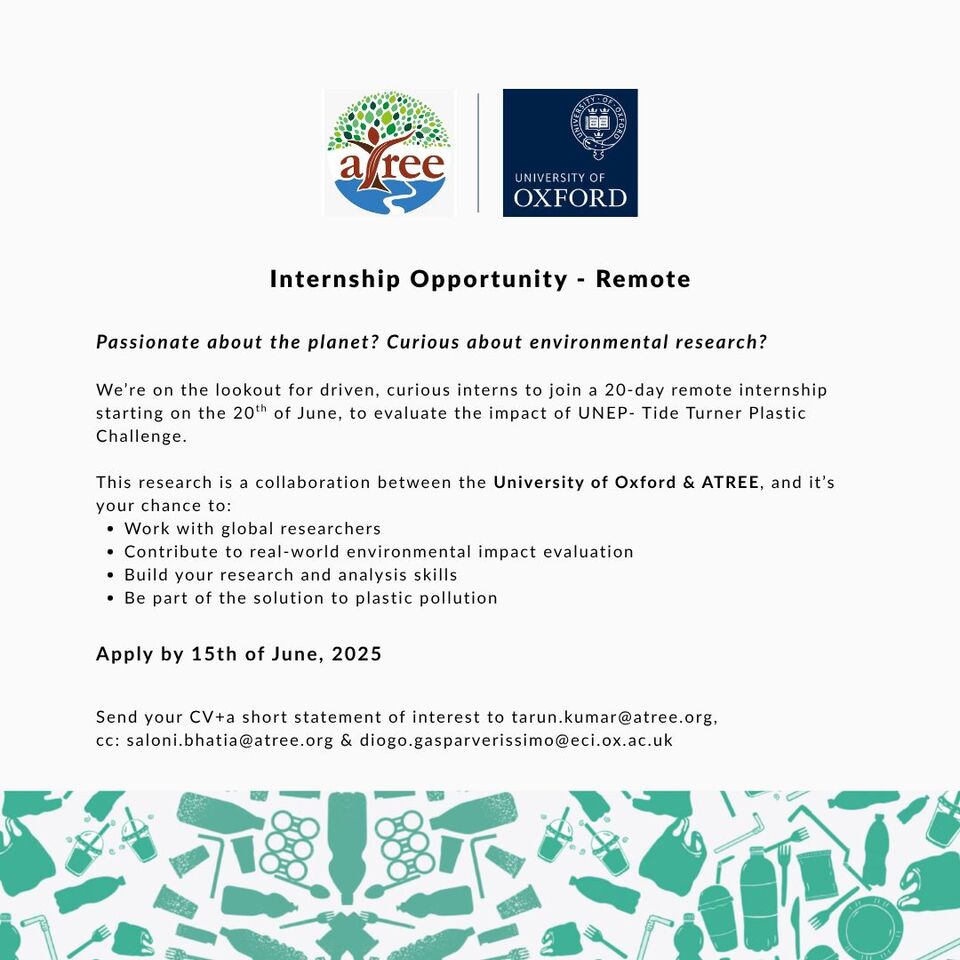 Internship Opportunity – Remote