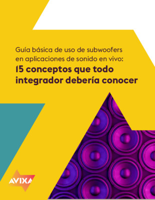 Guía básica de uso de subwoofers en aplicaciones de sonido en vivo:  15 conceptos que todo integrador debería conocer