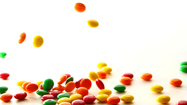 Píxeles de caramelo: Matemáticas del arco iris