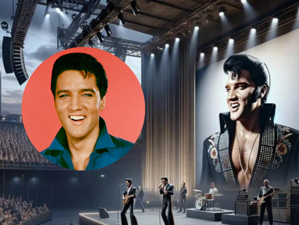 Elvis vuelve con un espectáculo holográfico de IA en Londres 