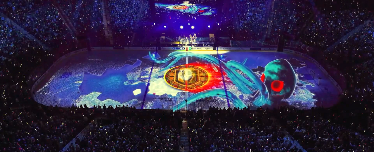 RELEASE THE KRAKEN! The Projection Mapping Experience with Quince Imaging and Vegas Golden Knights