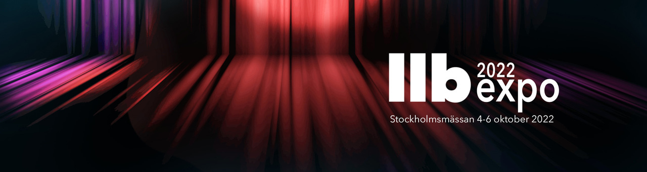The leading Nordic trade fair for experience technology LLB Expo – October 4-6, 2022