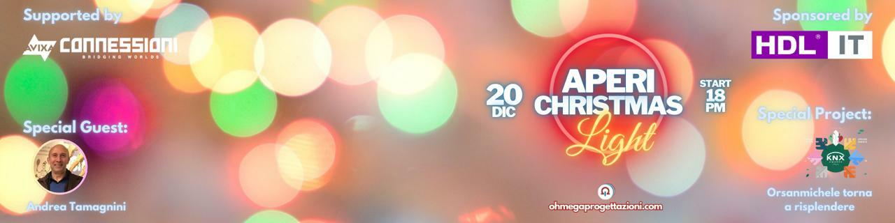 Andrea Tamagnini ad Aperi Christmas Light