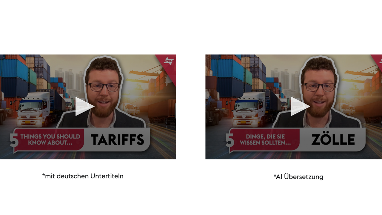 AI oder Untertitel