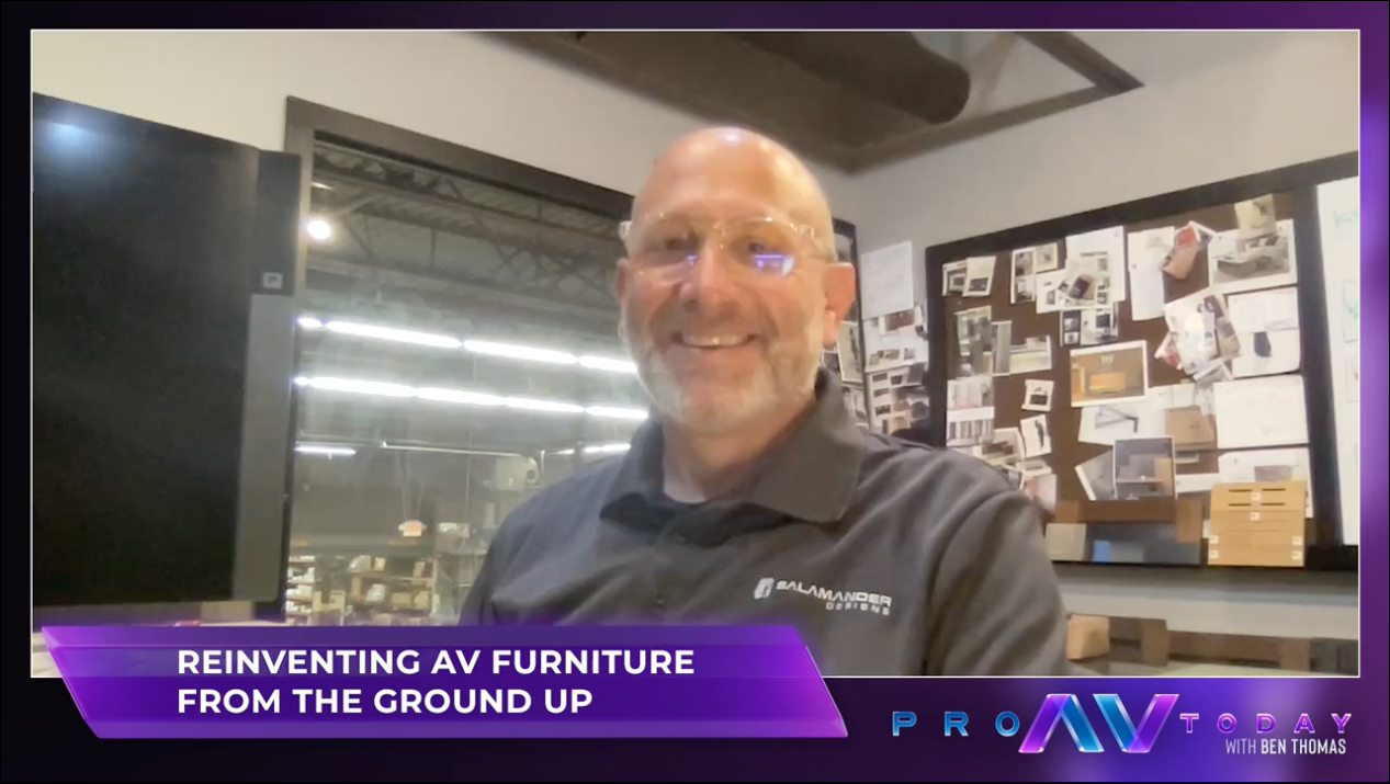 Reinventing AV Furniture from the Ground Up with Scott Srolis of Salamander Designs