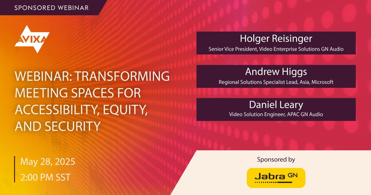 Webinar: Transforming Meeting Spaces for Accessibility, Equity and Security