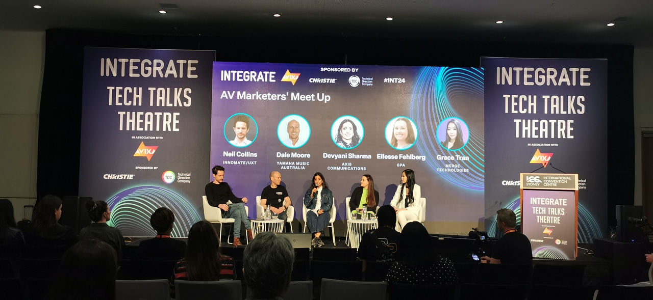 AV Marketers Panel Discussion at Integrate 2024