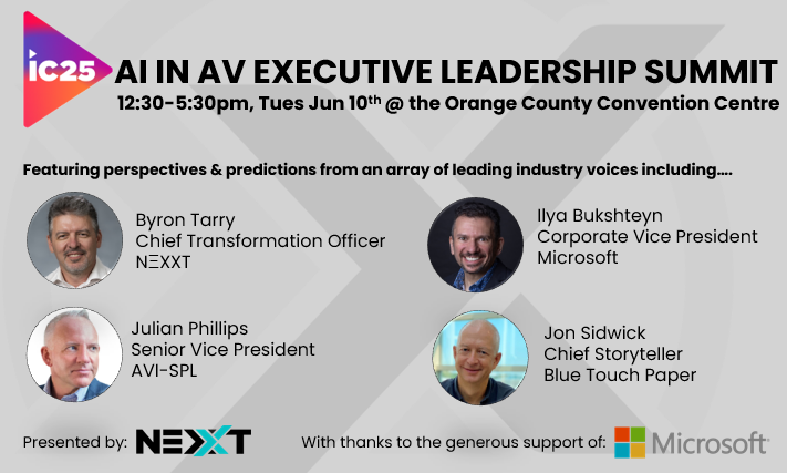AI in AV Executive Leadership Summit
