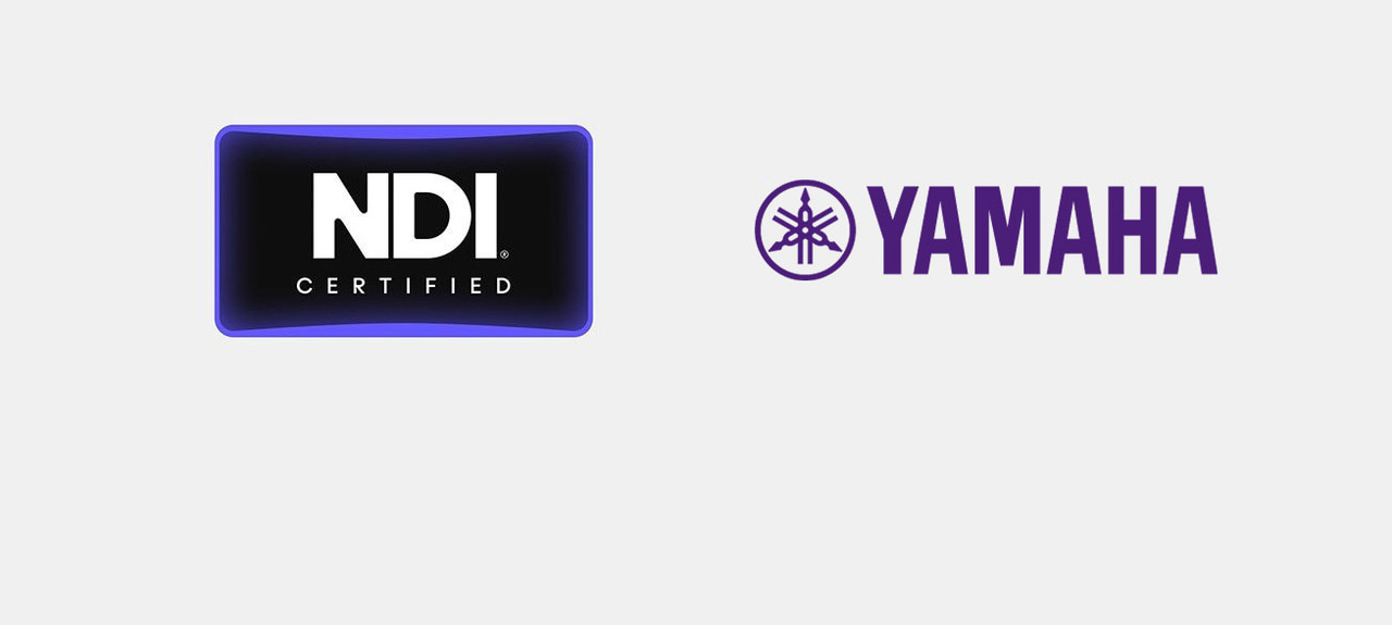 Yamaha: One of the First Companies Certified as an NDI IP Video and Audio Transmission System in a Network Switch