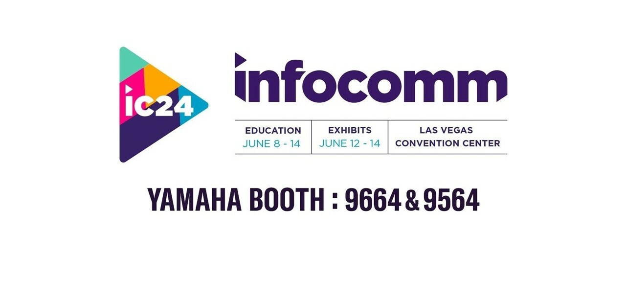 Come See us at InfoComm, June 12-14, 2024