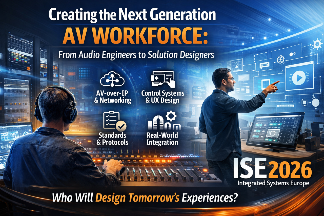 Creating the Next Generation AV Workforce: From Audio Engineers to Solution Designers