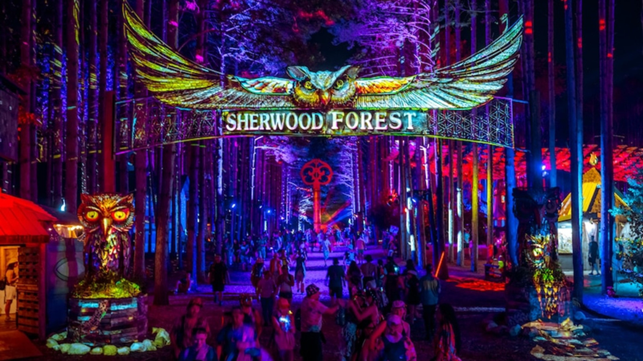 Around the World in Projection Mapping: See the Standout Art Installation at Electric Forest 2025