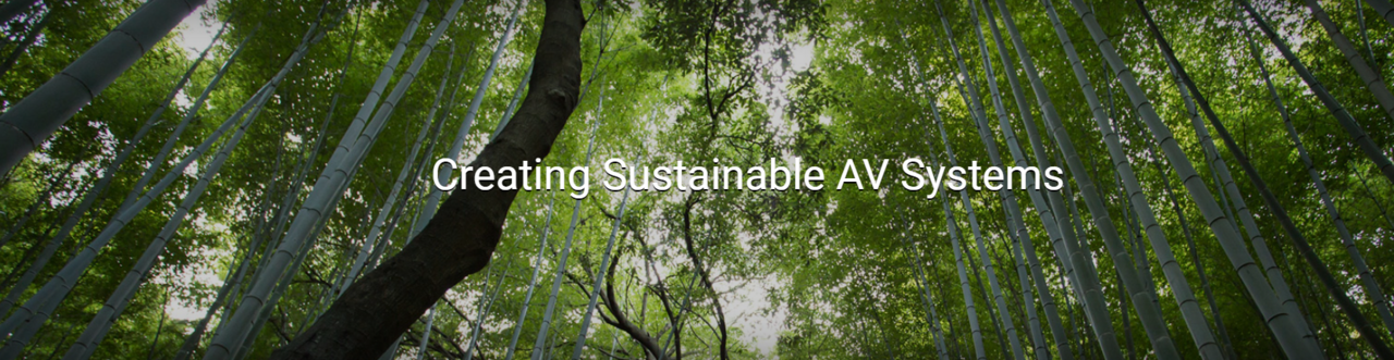 Creando Sistemas AV Sostenibles : Extron