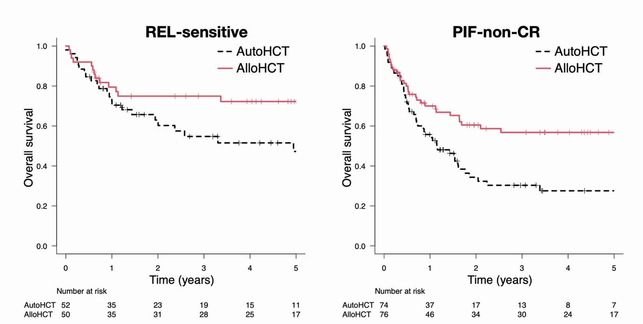 How to choose autologous vs. allogeneic HCT for relapsed/refractory T-cell lymphoma?