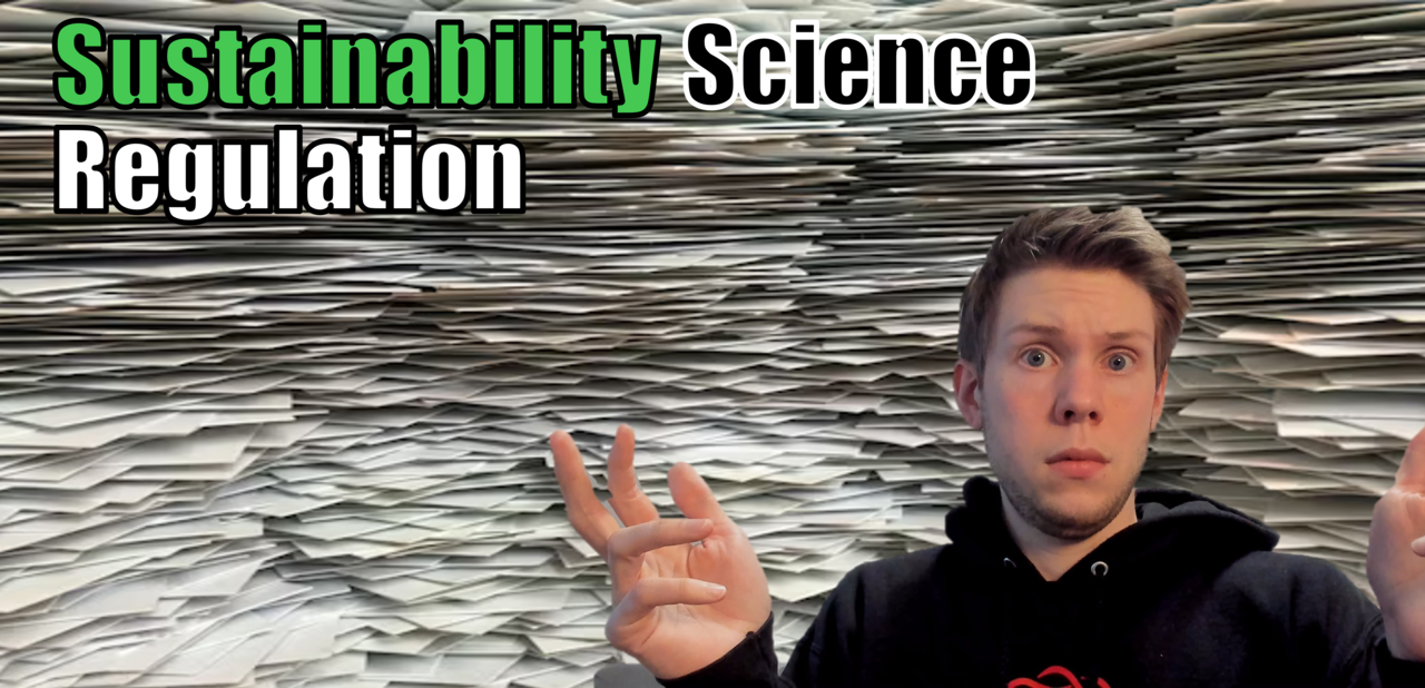 Top-down regulation for large-scale change in sustainability