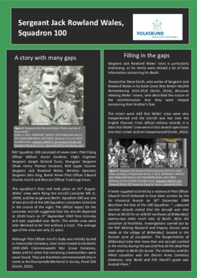 Sergeant Jack Rowland Wales