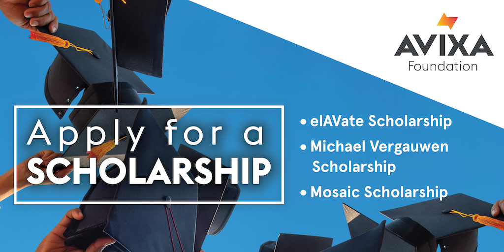 2023 AVIXA Foundation scholarships are now open! 