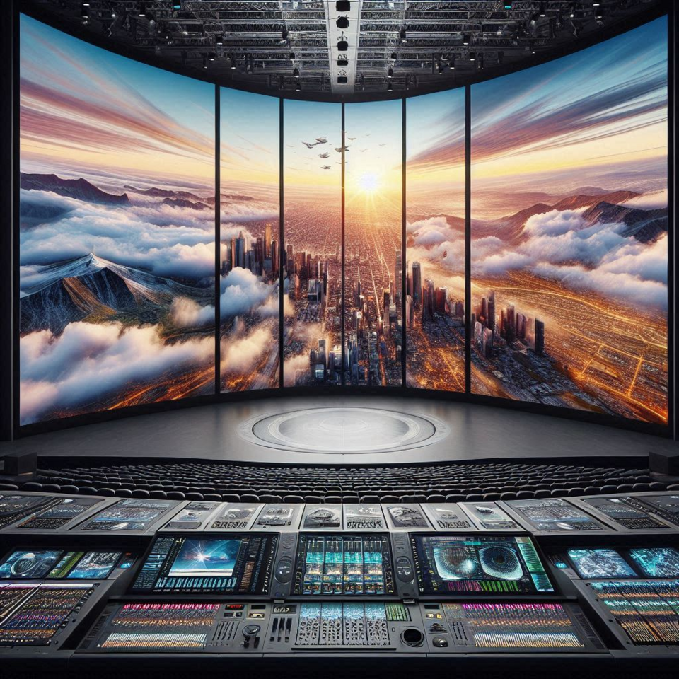 Ever wondered how the choice between front and rear projection screens can make or break your next big presentation or event?