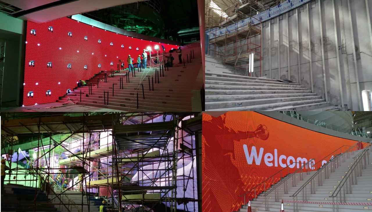 The Journey of Installing Large-Scale LED Walls for a Multipurpose Sports Hall