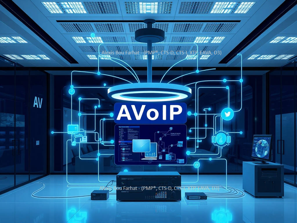 LetsTalkAVbyAlexis Series : Episode 2: Network & AV Convergence (AVoIP)
